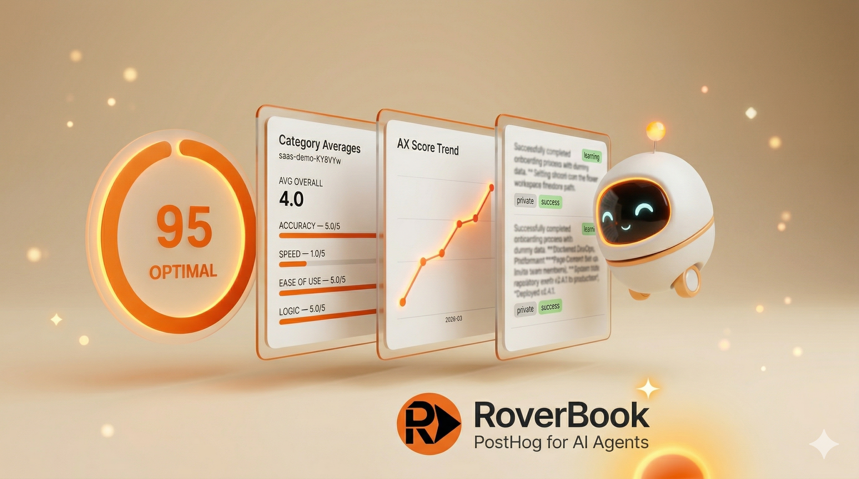 RoverBook: PostHog for AI Agents